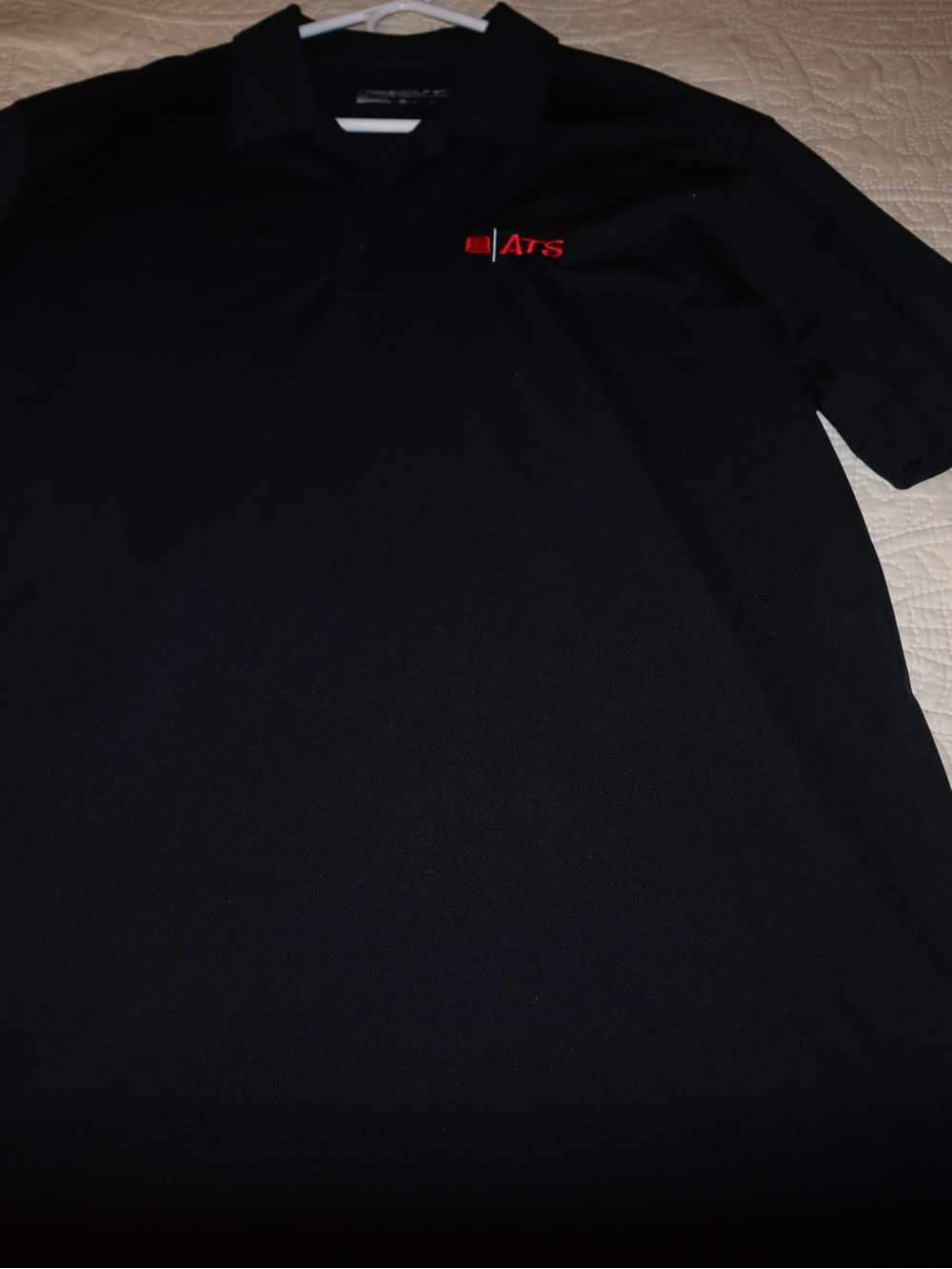 Nike Women’s Black Polo XL Red/White ATS Logo